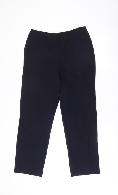 Womens UK Size 12 Marks and Spencer Slim Fit Leggings Blue Trousers
