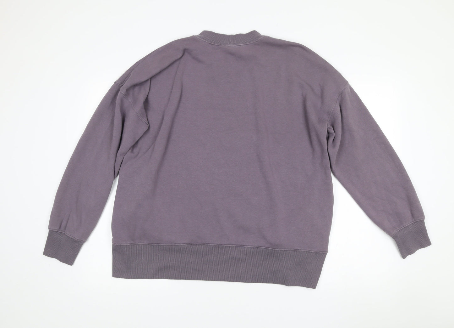 Kirkland Signature Unisex Purple XL Pullover Sweatshirt Fleece Crew Neck
