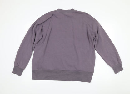 Kirkland Signature Unisex Purple XL Pullover Sweatshirt Fleece Crew Neck