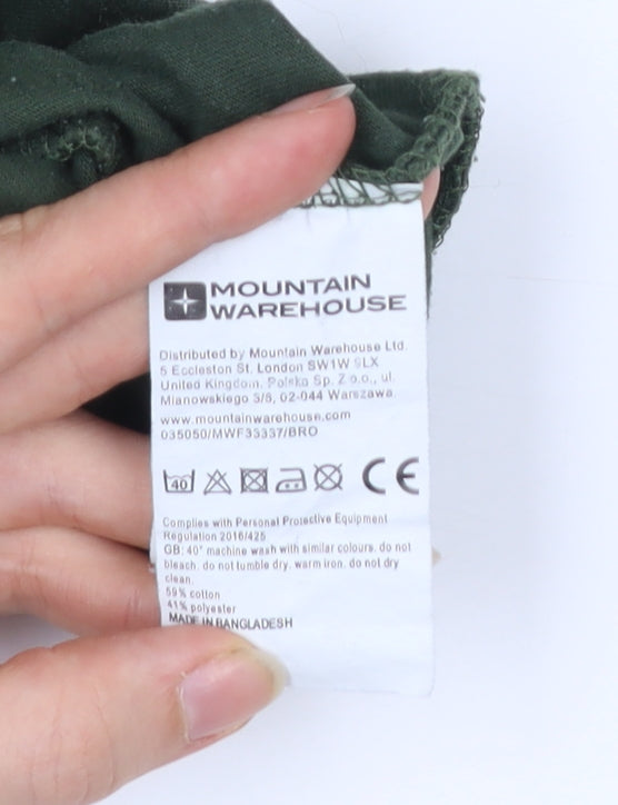 Mountain Warehouse Men's Green Small Explore Graphic T-Shirt