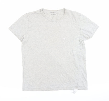Mens UK Size M Emporio Armani Grey  T-Shirt