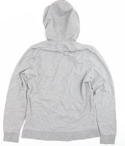 Mens UK Size M JACK & JONES Grey Pullover Hoodie