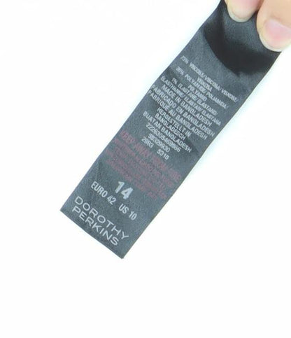 Dorothy Perkins Women’s Green Shift Dress Size 14 Knee Length Half Sleeve