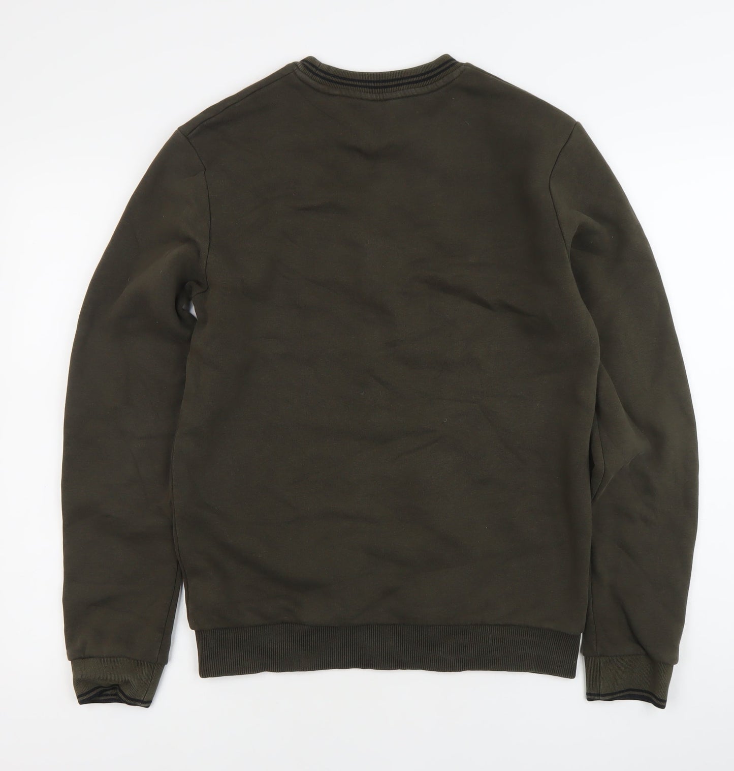 Mens UK Size S NEXT Green Pullover Sweatshirt