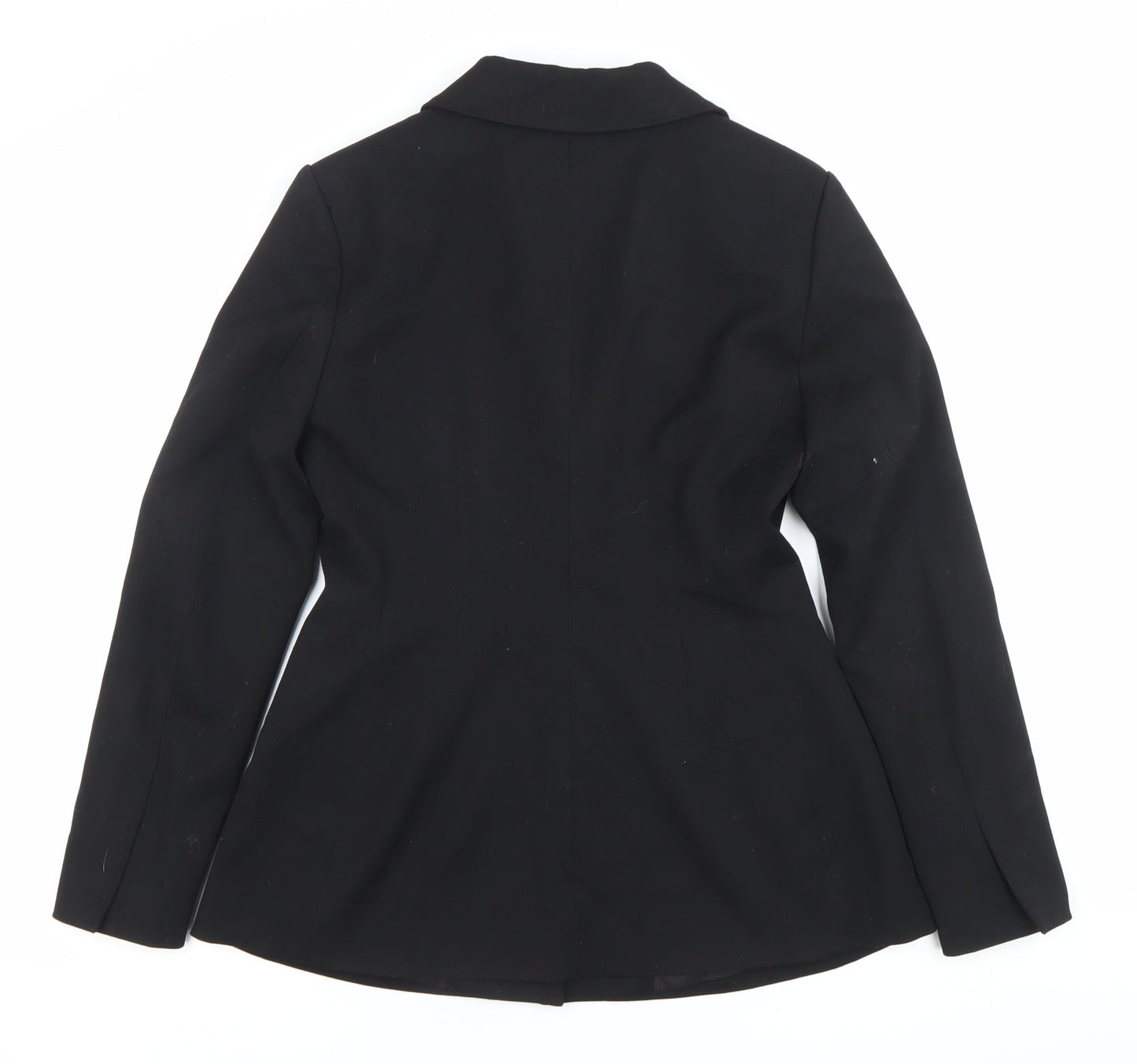 H&M Womens Black Size 8 Tailored Single-Breasted Blazer