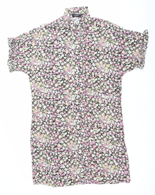 Soaked in Luxury Womens Multicoloured Floral Shift Dress S