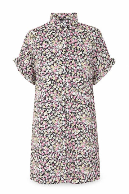 Soaked in Luxury Womens Multicoloured Floral Shift Dress S