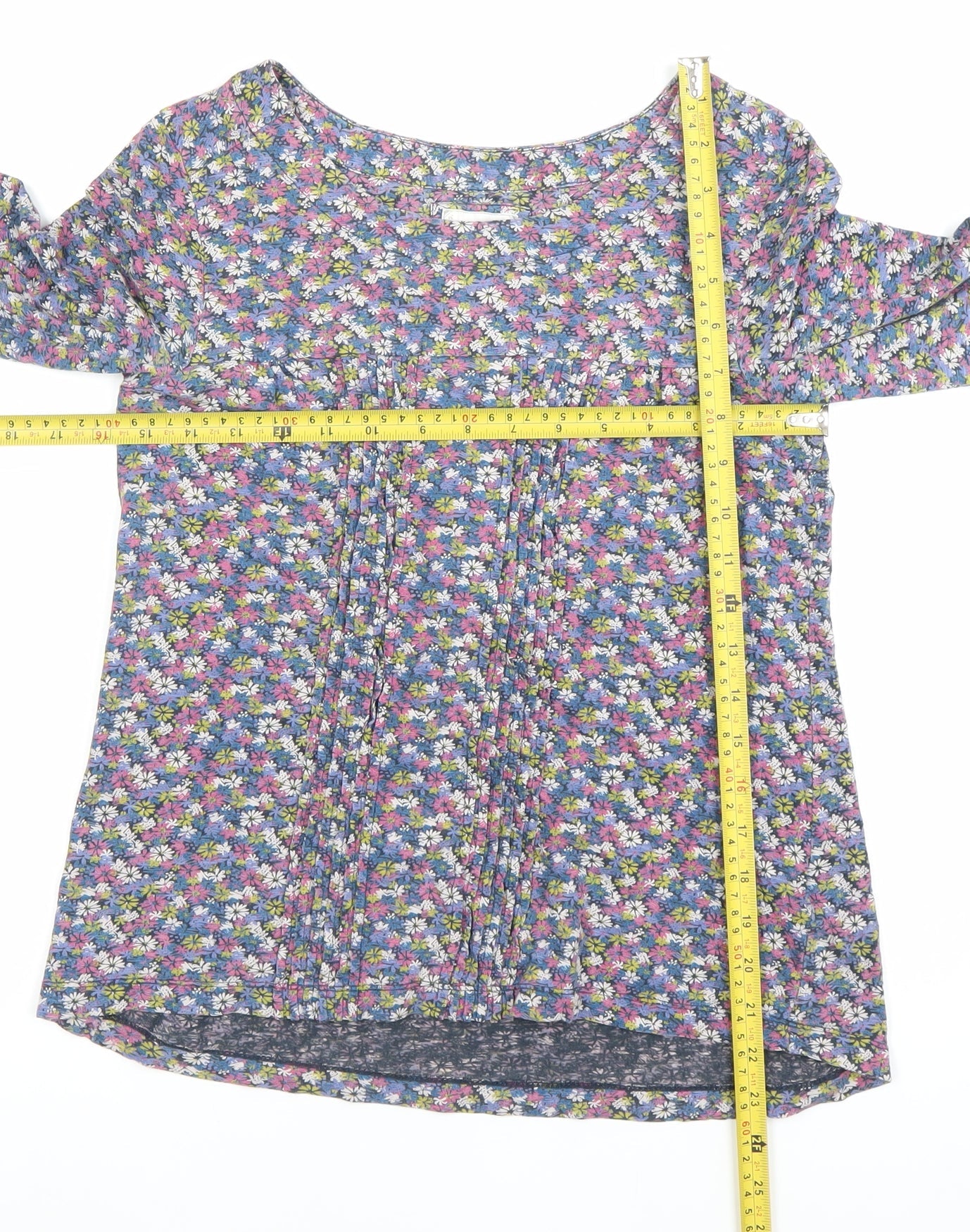 Womens UK Size L Mistral Multicoloured Tunic Blouse