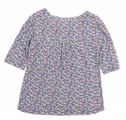 Womens UK Size L Mistral Multicoloured Tunic Blouse