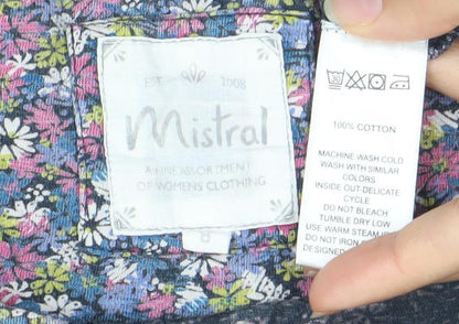 Womens UK Size L Mistral Multicoloured Tunic Blouse