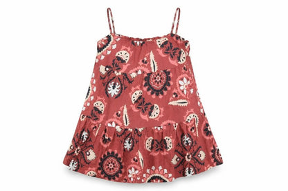Next Womens Multicoloured Floral Swing Dress Size 12 Petite Cotton