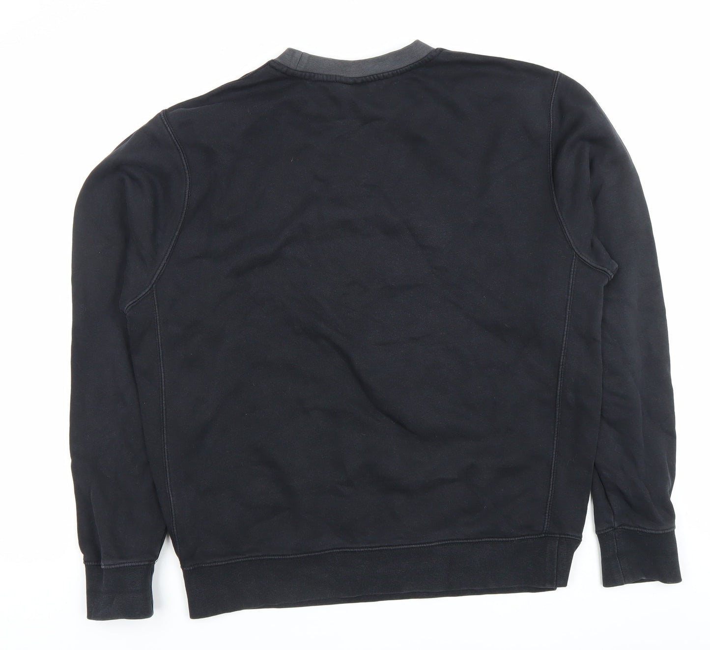Mens UK Size M Nike Black Pullover Sweatshirt