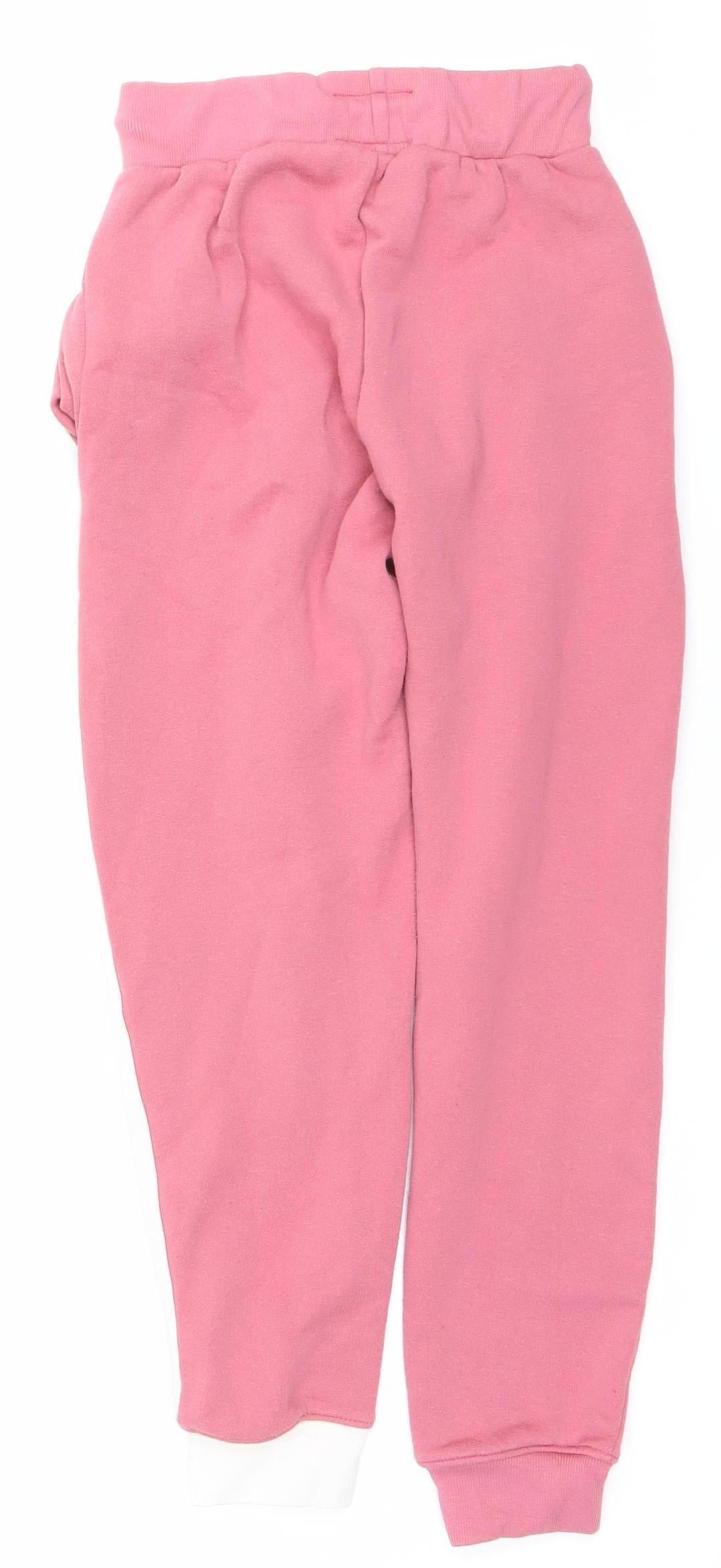 North West Womens Pink Sweatpants S Cotton Blend Joggers