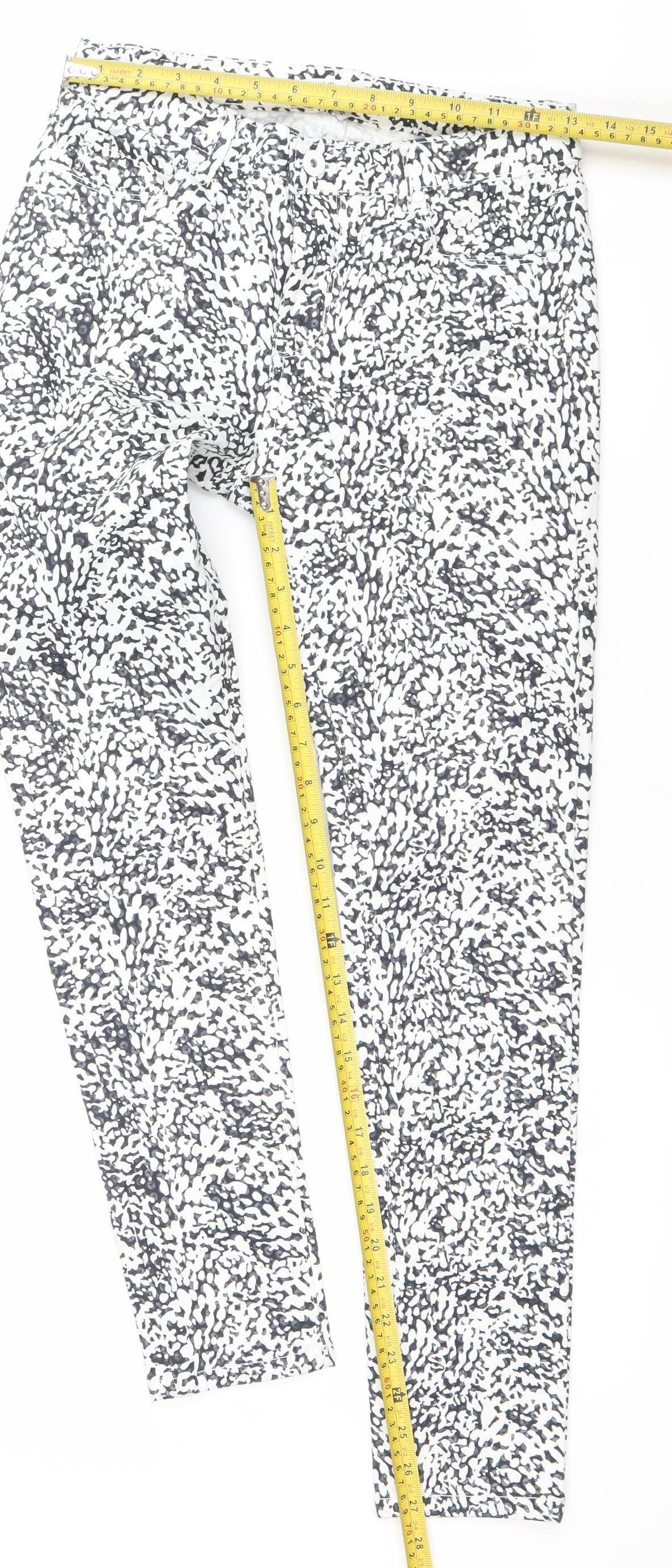 Womens UK Size 10 Toxik3 Slim Fit Skinny Multicoloured Jeans