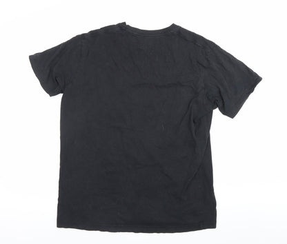 Uniqlo Marvel Men’s Black M Iron Man Graphic T-Shirt Cotton