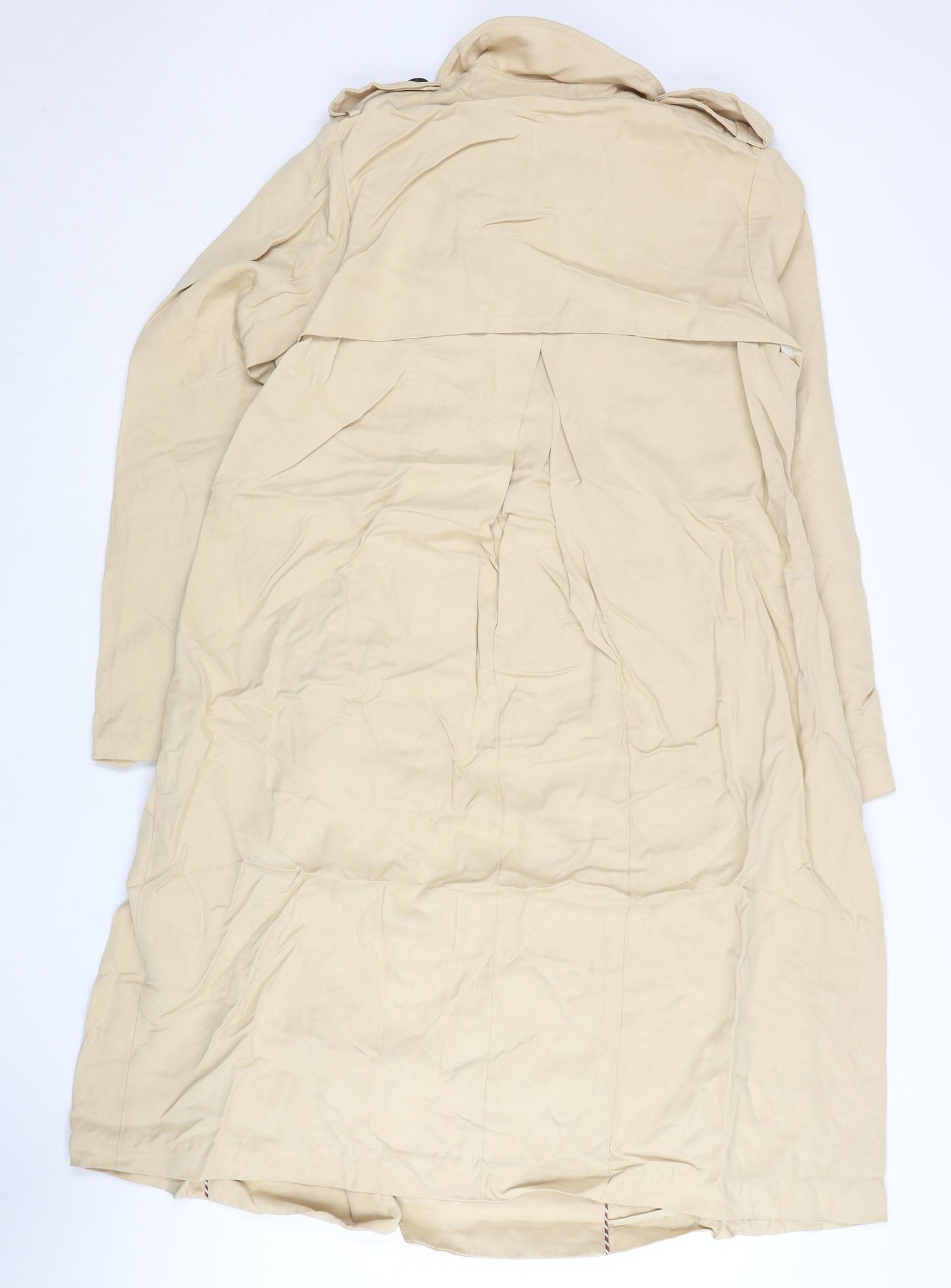 Womens UK Size 8 Tommy Hilfiger Beige Trench Coat