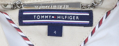 Womens UK Size 8 Tommy Hilfiger Beige Trench Coat