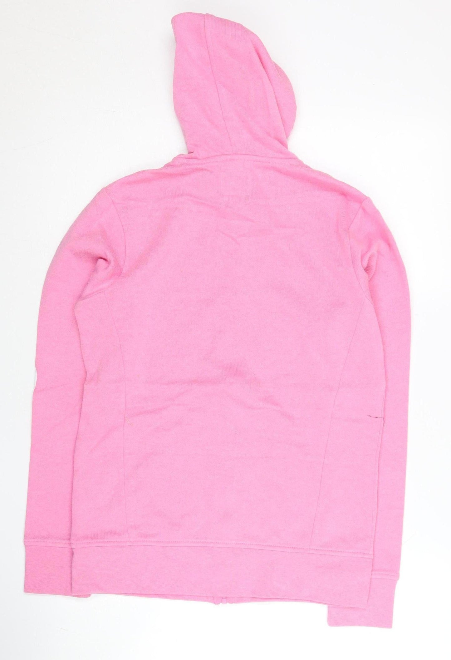 Champion Womens Pink Full Zip Hoodie XL Logo Athletic Sweatshirt