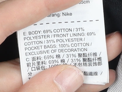 Nike Women’s Black Full Zip Hoodie M Regular Fit Sportswear