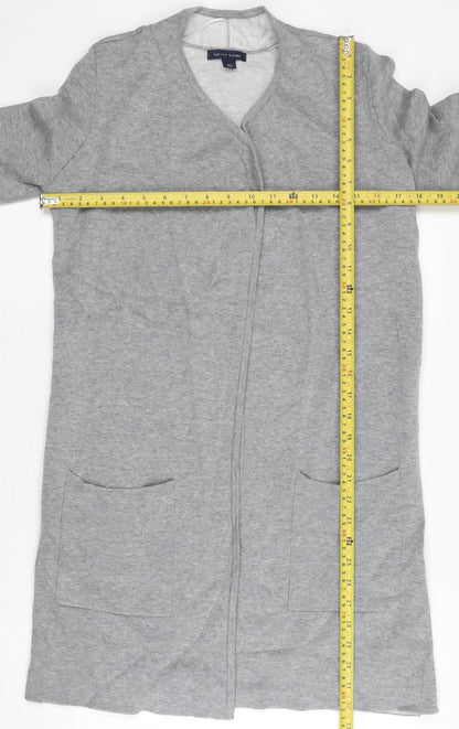Womens UK Size S Tommy Hilfiger Grey Cardigan Jumper