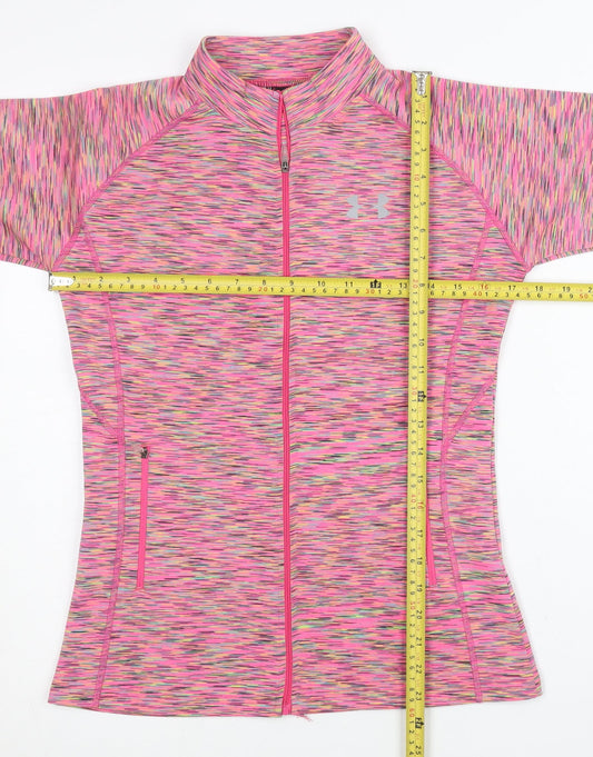 Under Armour Womens Multicoloured L Track Jacket Lightweight Zip