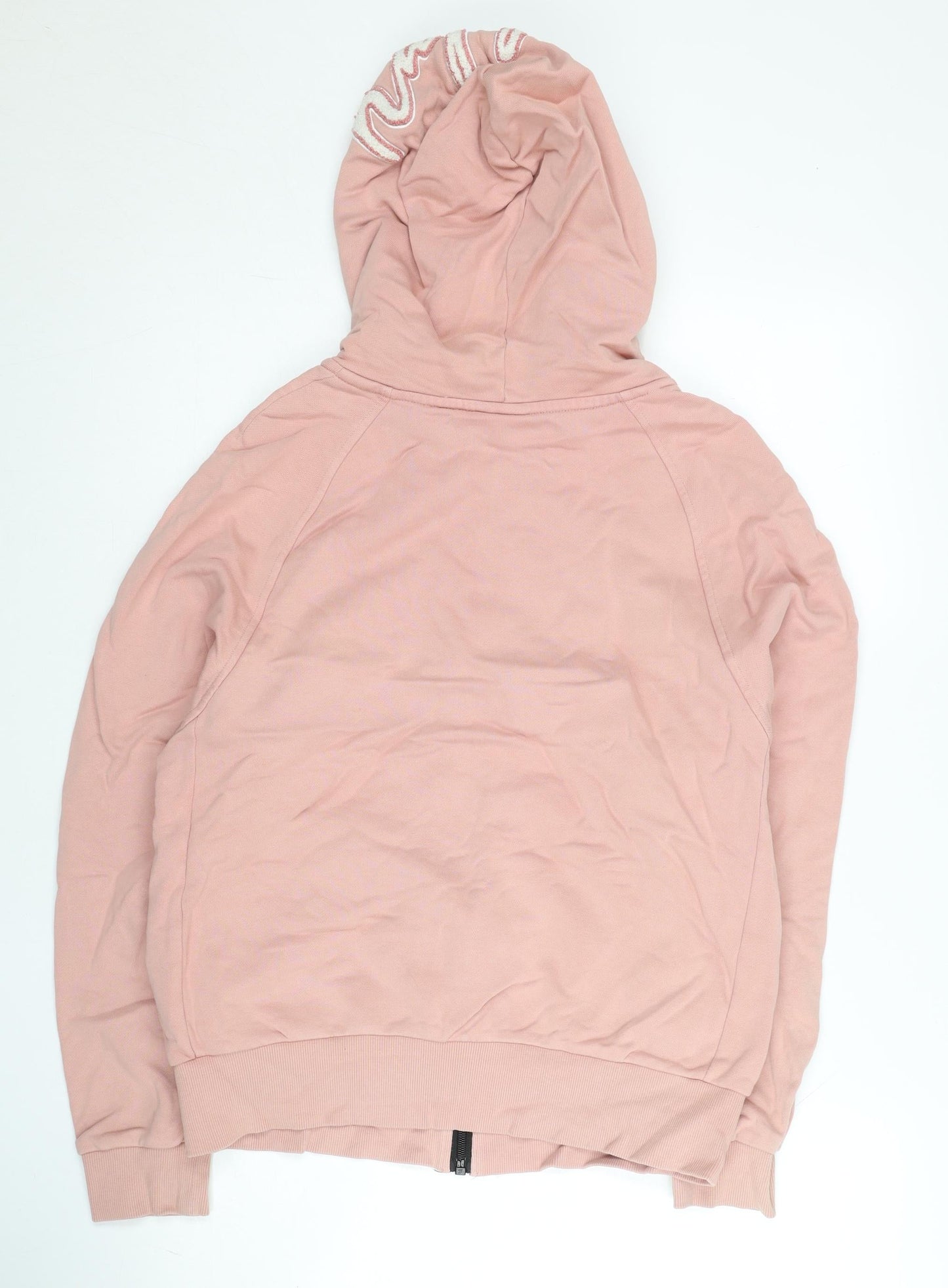 Kappa Women Pink Full Zip Hoodie Size 16 Logo Sportswear