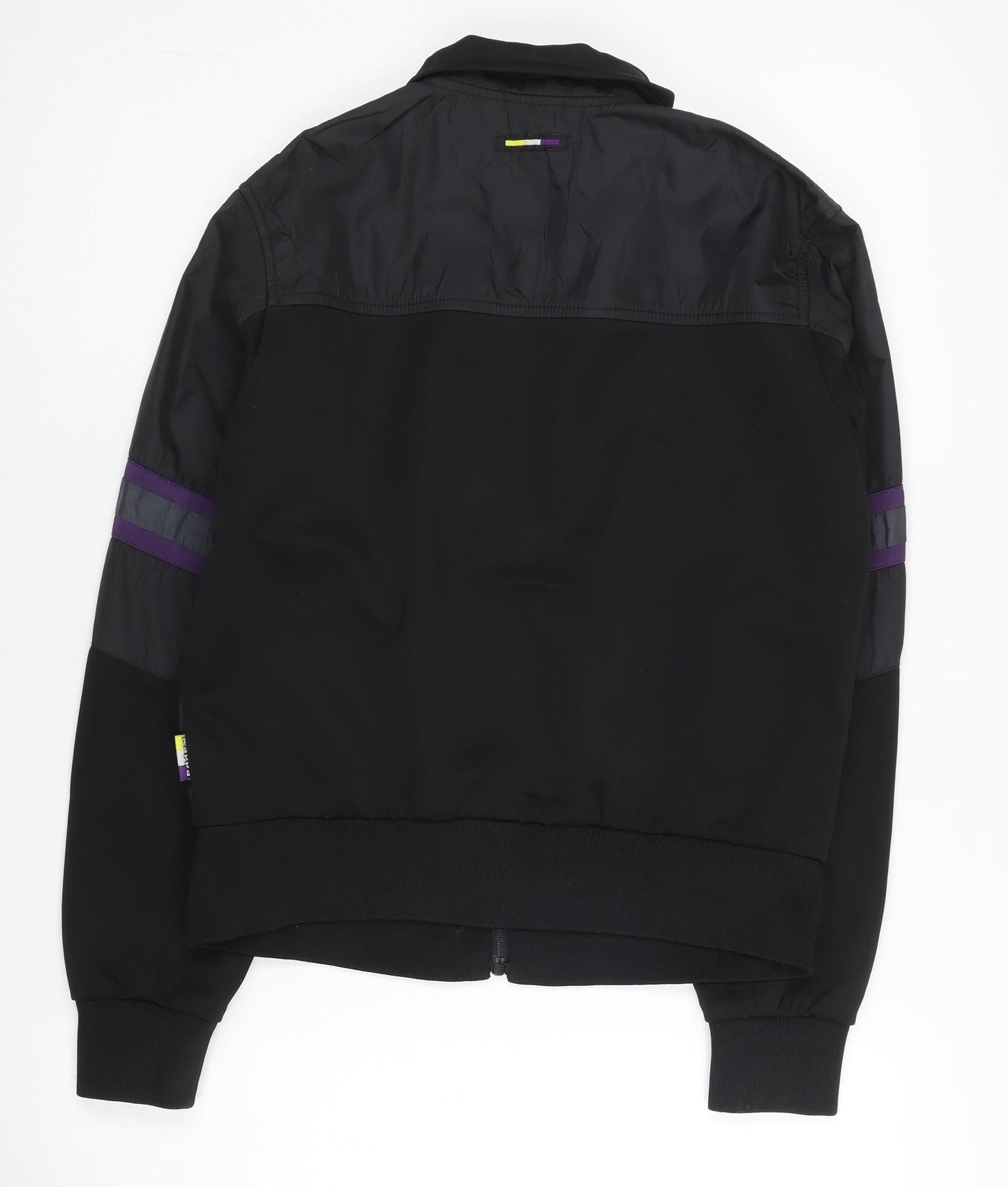 Kappa Unisex Adults Black XL Track Jacket Full Zip Retro Sportswear