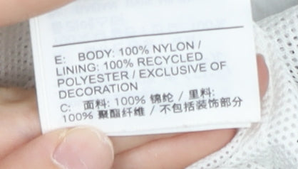 Nike Women’s Red Black White Windbreaker Jacket Size S Full Zip