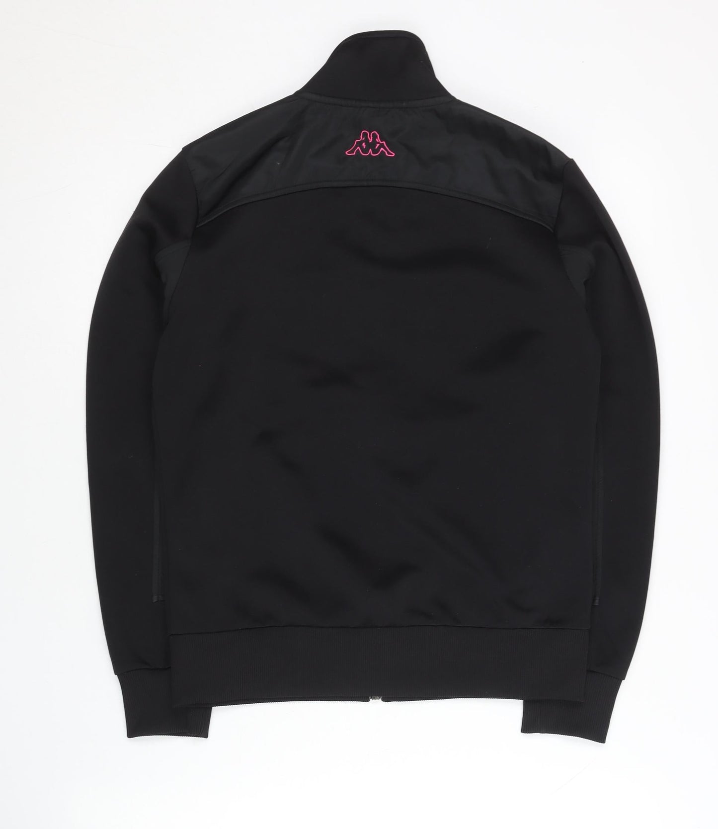 Kappa Women's Black Medium Track Jacket Full Zip Sportswear
