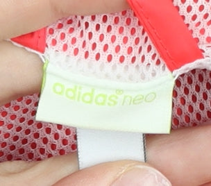 Adidas Womens Multicoloured Size 12 Windbreaker Jacket Hooded