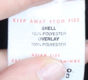 Puma Womens Black Gold Track Jacket L Full Zip Polyester Sportswear