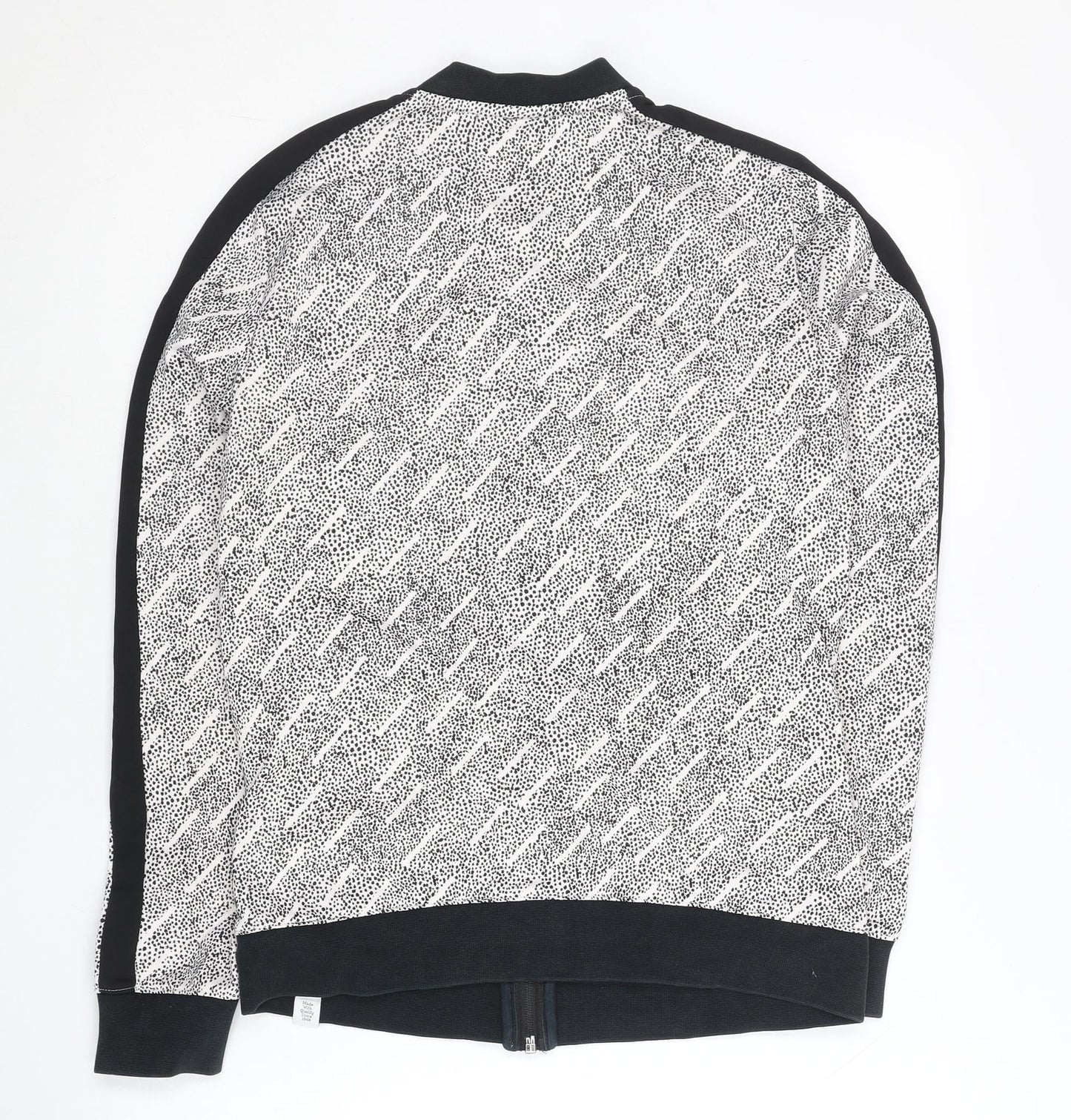 Puma Womens Black Size 12 Track Jacket Full Zip Lightweight