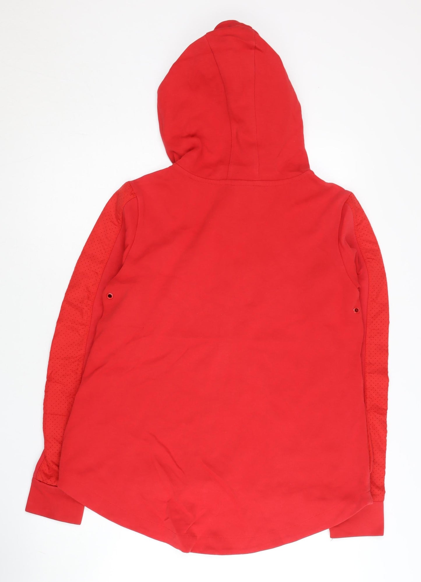 Nike Women’s Red Full Zip Hoodie Sweatshirt M Sportswear