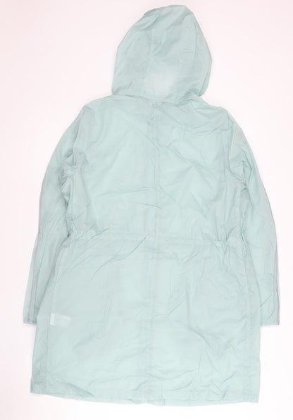 Womens UK Size 10 Toread Green Rain Coat