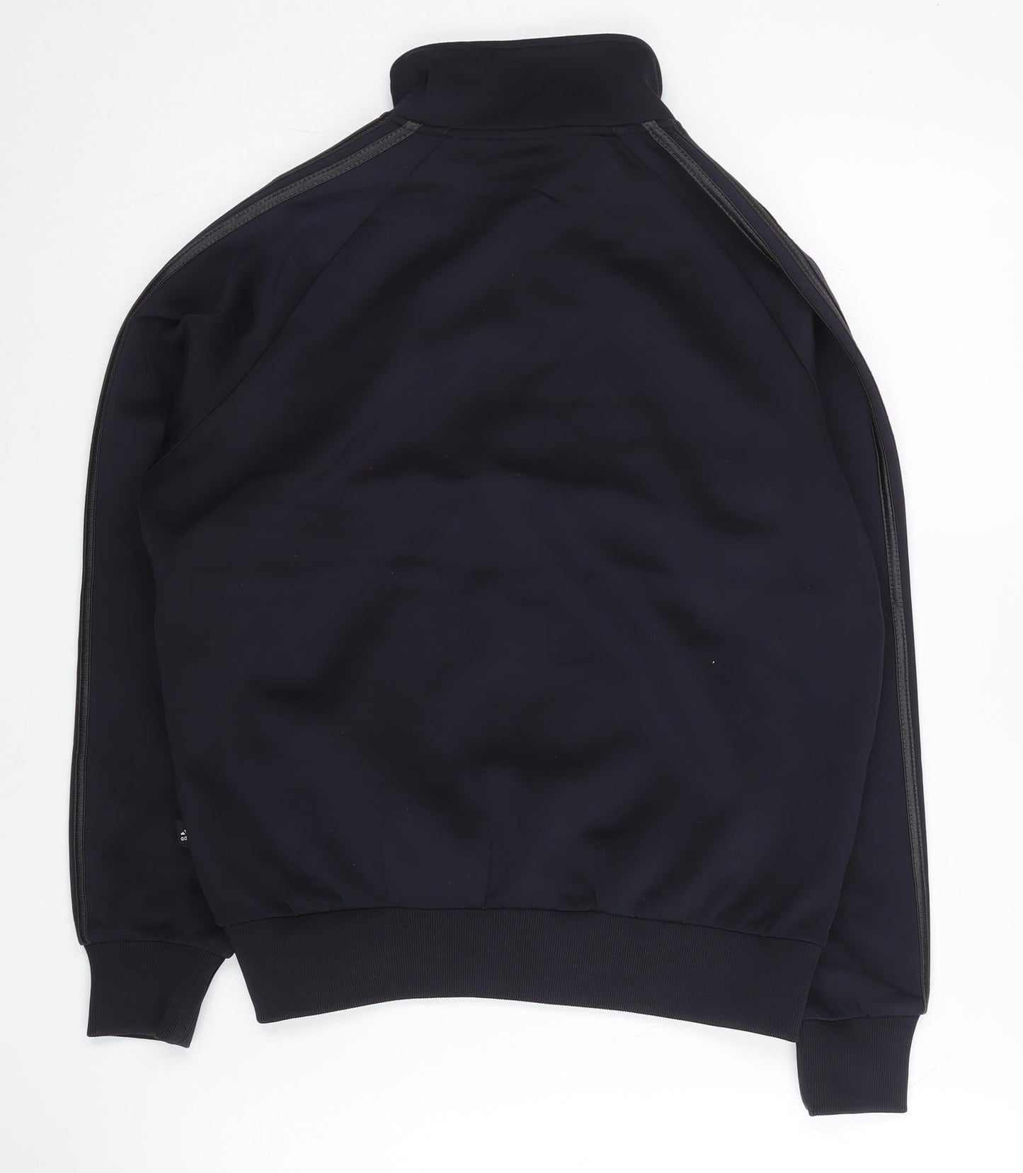 Adidas Women’s Black L Track Jacket Full Zip Polyester Sportswear