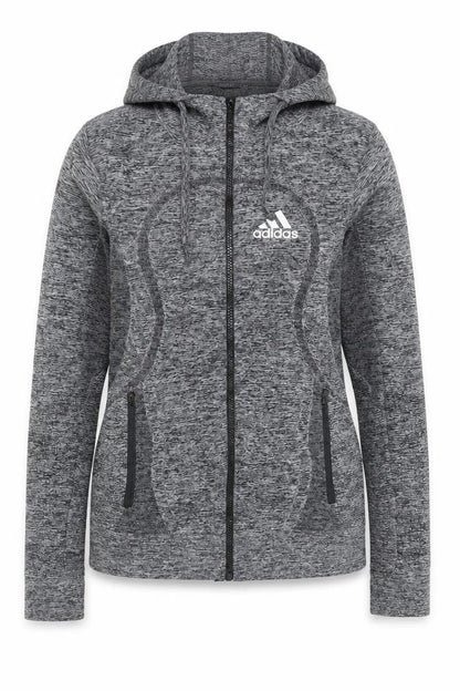 Womens UK Size S adidas Grey Gym & Training Running & Jogging Walking Yoga Jacke