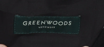 Greenwoods Mens Black Formal Dress Trousers Waist 34 in