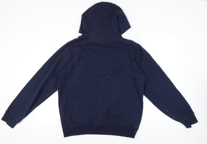 Ellesse Womens Blue Pullover Hoodie Size 18 Logo Sports Casual