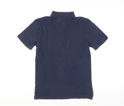 Crew Clothing Men’s Blue XS Polo Shirt Cotton Short Sleeve Classic