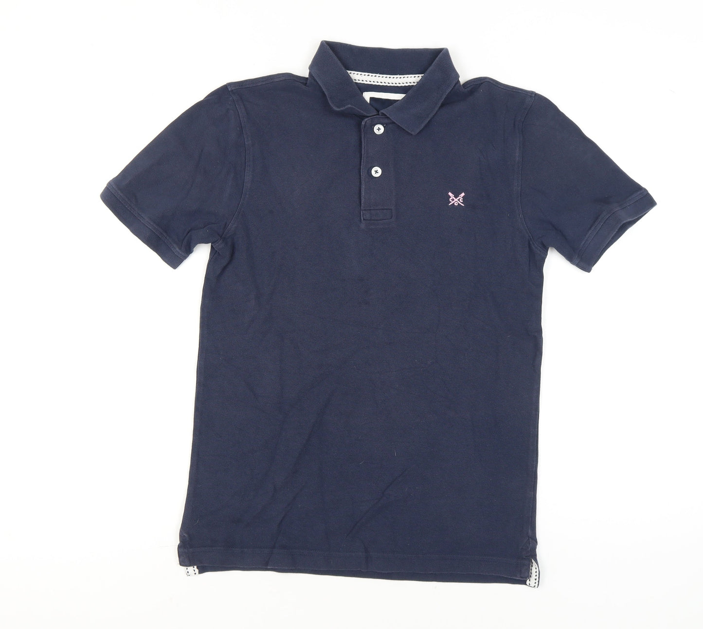 Crew Clothing Men’s Blue XS Polo Shirt Cotton Short Sleeve Classic