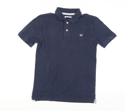 Crew Clothing Men’s Blue XS Polo Shirt Cotton Short Sleeve Classic