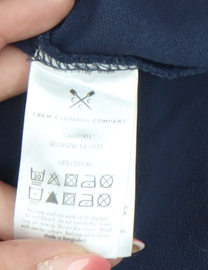 Crew Clothing Men’s Blue XS Polo Shirt Cotton Short Sleeve Classic