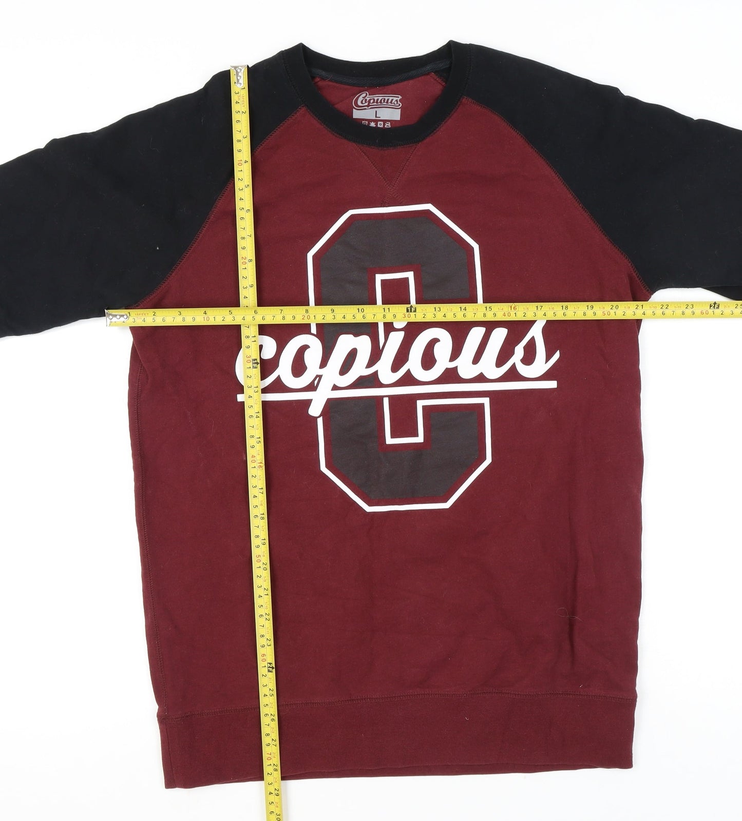 Copious Men’s Multicoloured L Sweatshirt Pullover Graphic Print