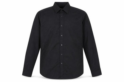 Topman Men's Black Long Sleeve Button-Up Shirt Size L 40-42in