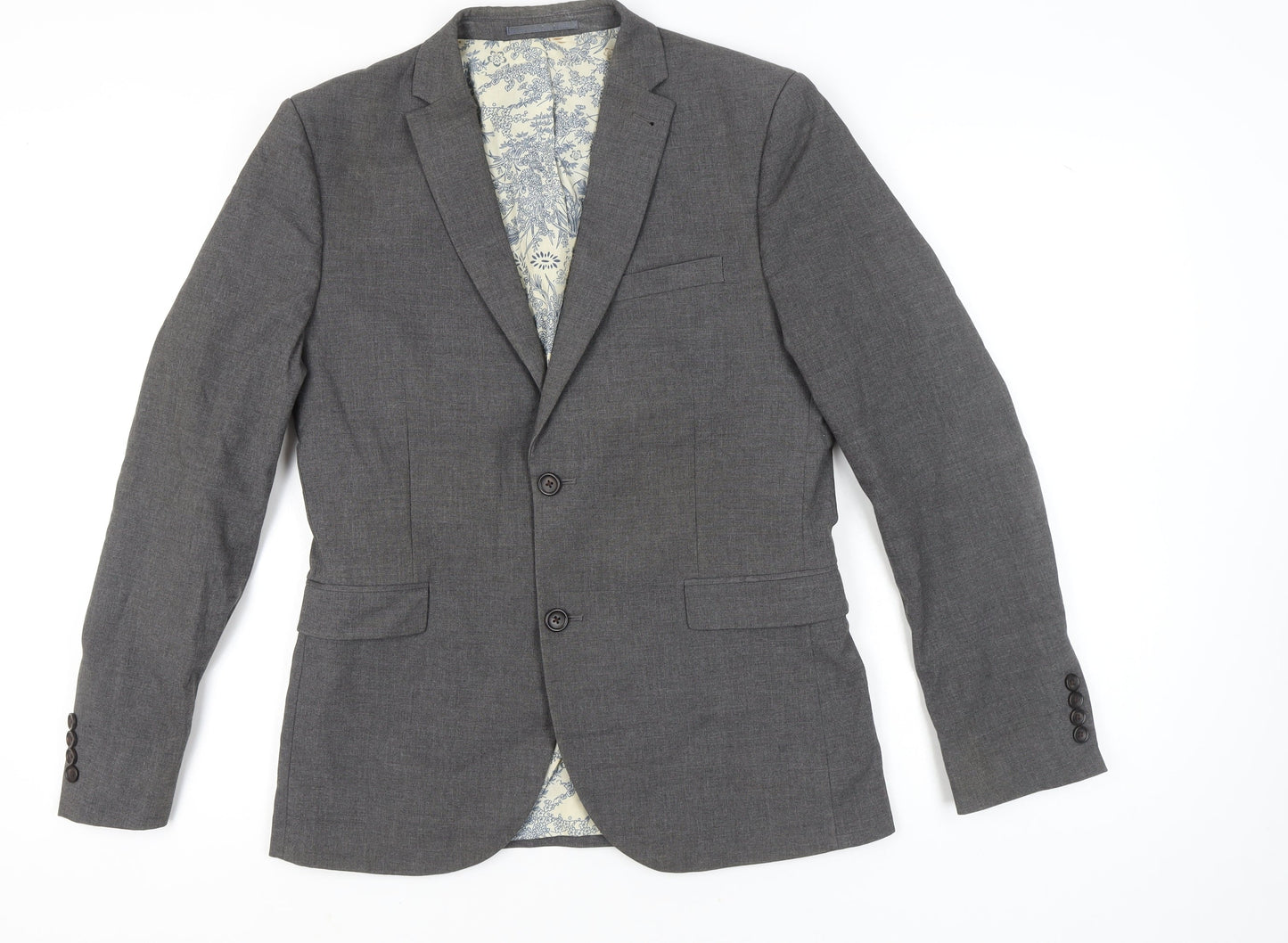 Mens UK Size 40 NEXT Regular Grey Suit Jacket