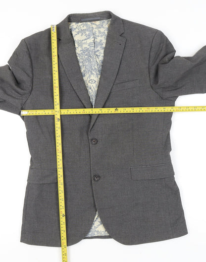 Mens UK Size 40 NEXT Regular Grey Suit Jacket