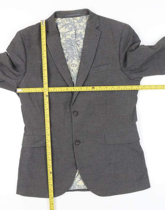 Mens UK Size 40 NEXT Regular Grey Suit Jacket