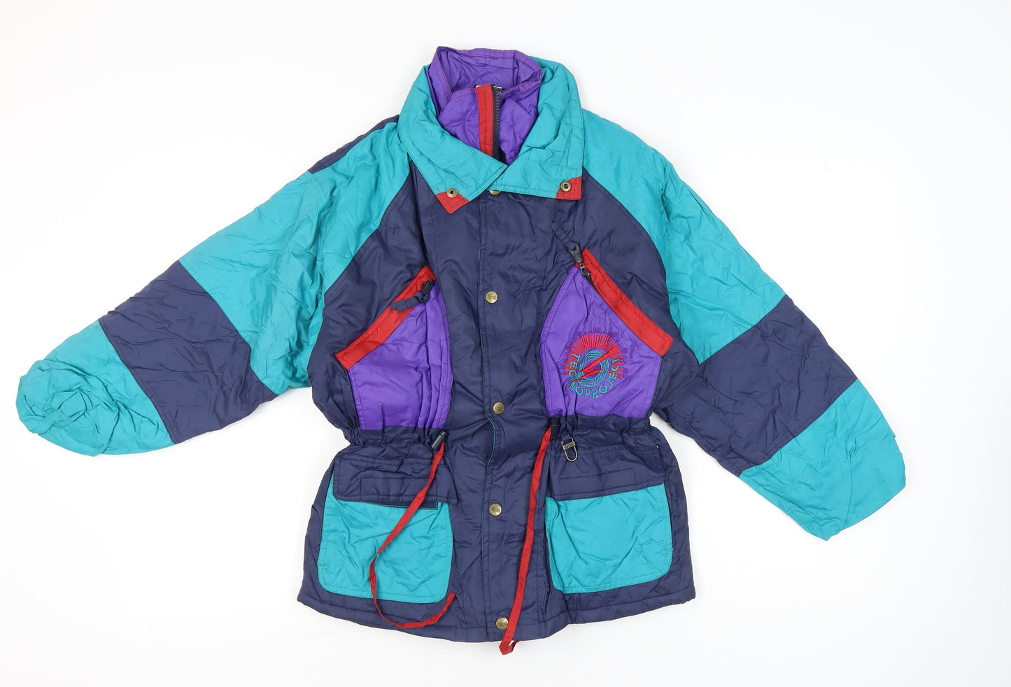 Rodeo Girls Multicoloured 11-12 Years Ski Jacket Winter Coat Vintage
