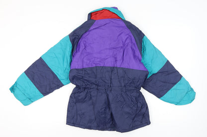 Rodeo Girls Multicoloured 11-12 Years Ski Jacket Winter Coat Vintage