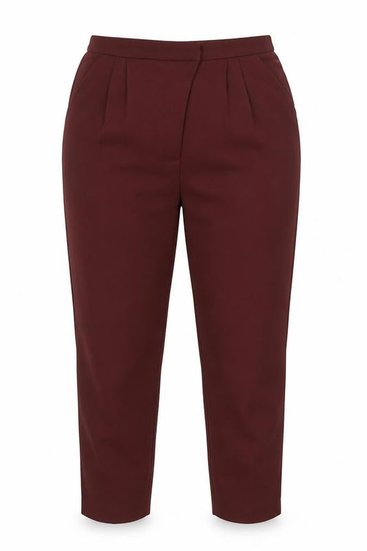 Womens UK Size 12 Mexx Regular Fit Chino Red Trousers